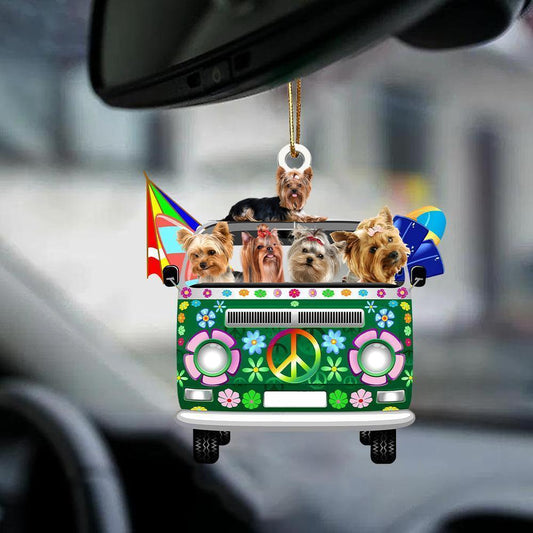 Colorful Car Pendant Interior Rearview Mirror Decoration