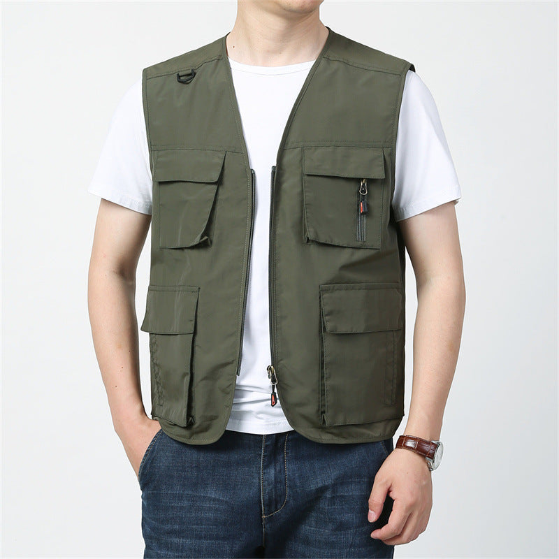 Stylish Multi-pocket Men's Outdoor Casual Vest