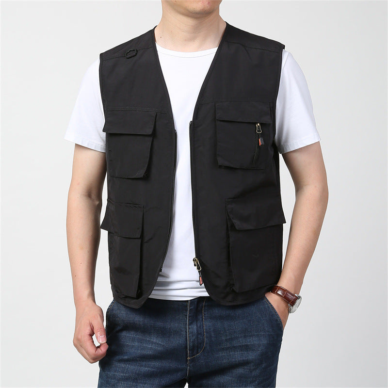 Stylish Multi-pocket Men's Outdoor Casual Vest