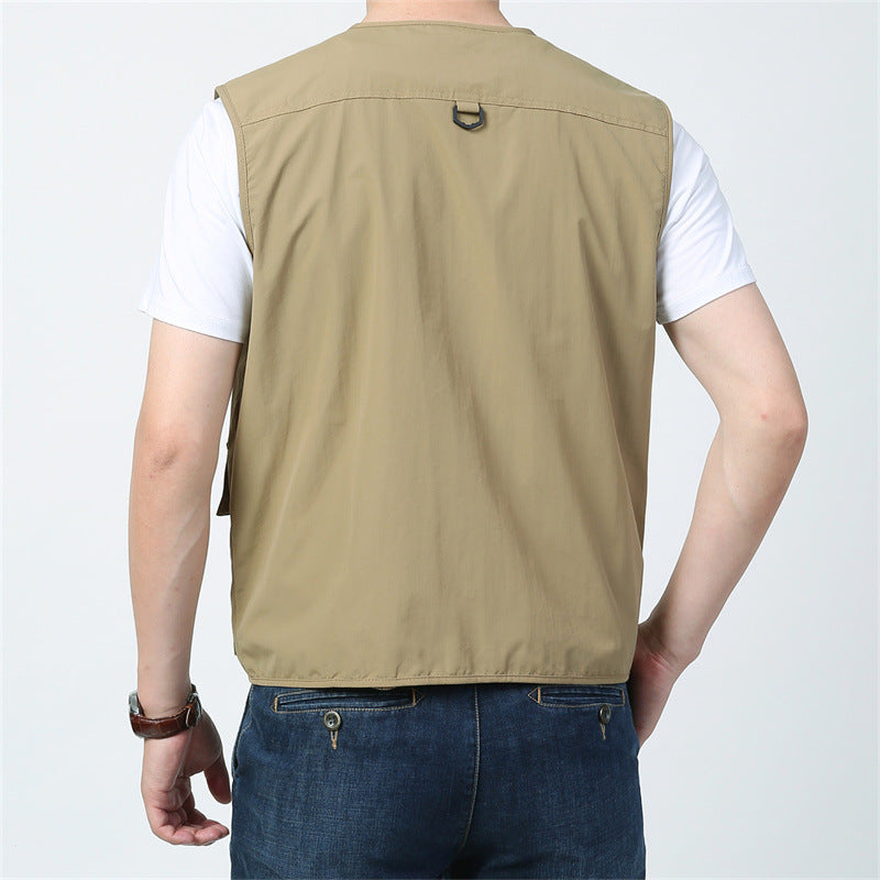 Stylish Multi-pocket Men's Outdoor Casual Vest