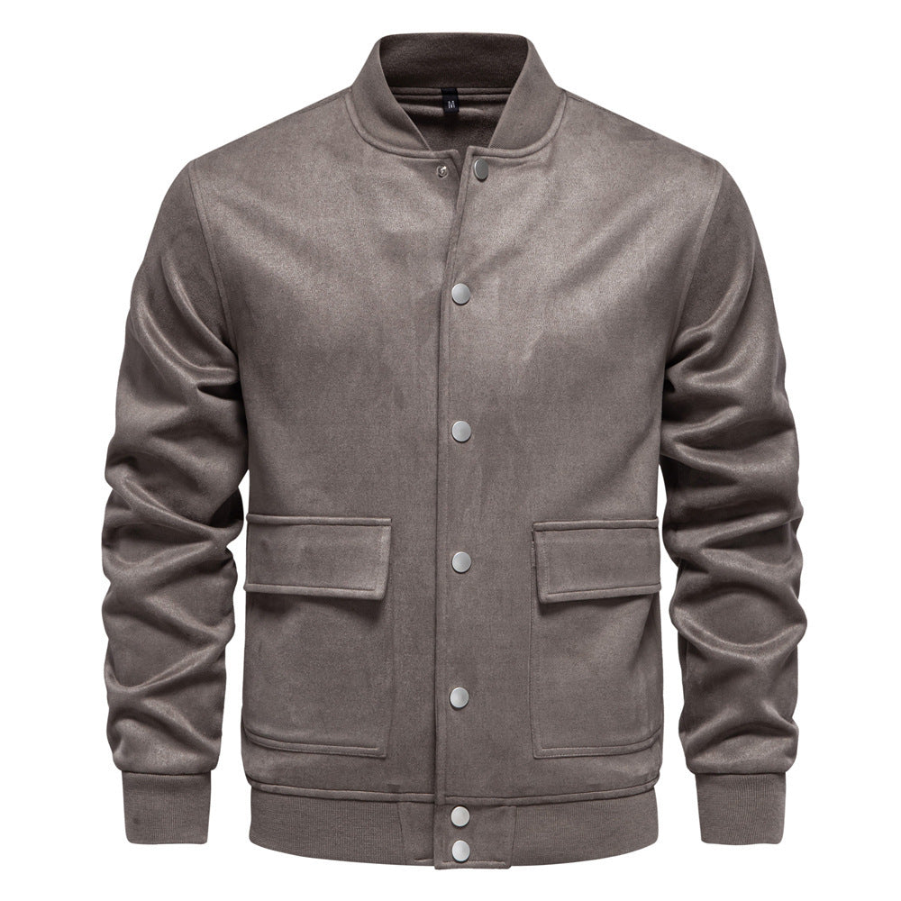 Casual Baseball Uniform Men's Jacket