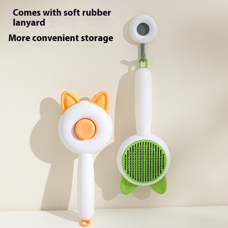 Self Cleaning Pet Hair Remover | Brush For Dogs Cats